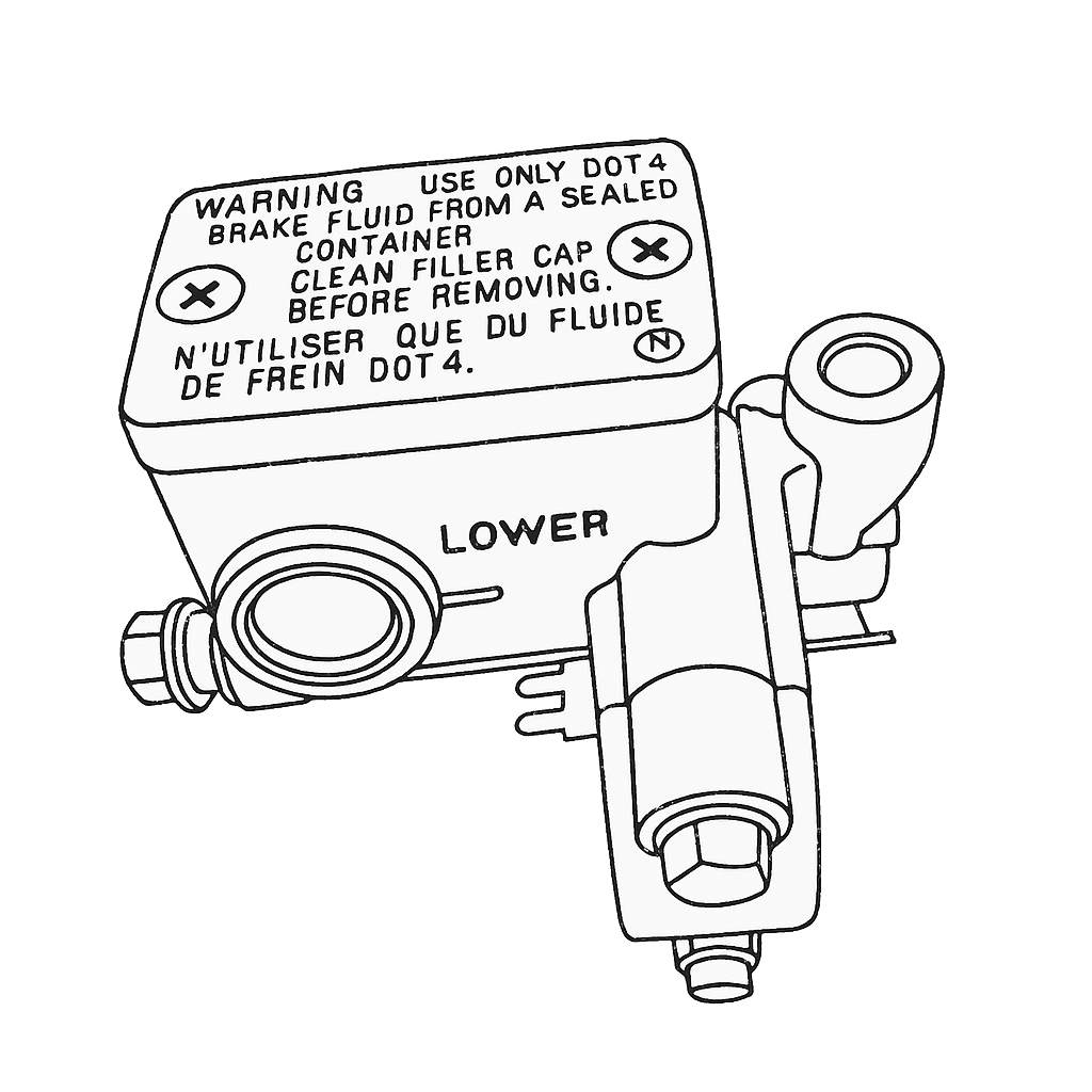 Maître-Cylindre de Frein Avant - OEM